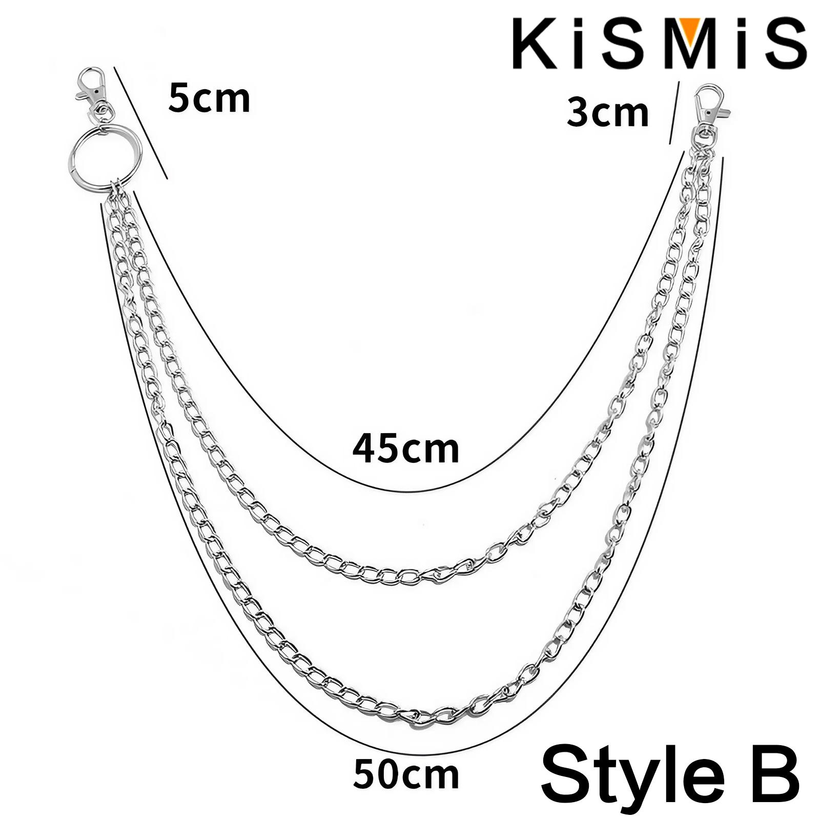 KISMIS 1PC Punk Street Keychai - Body Jewelry For You ulasan dan harga